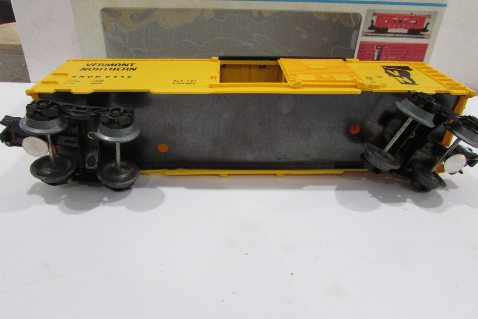 O Gauge  Lionel 6-9445 Vermont Northern Boxcar LN/Box Lot#2823