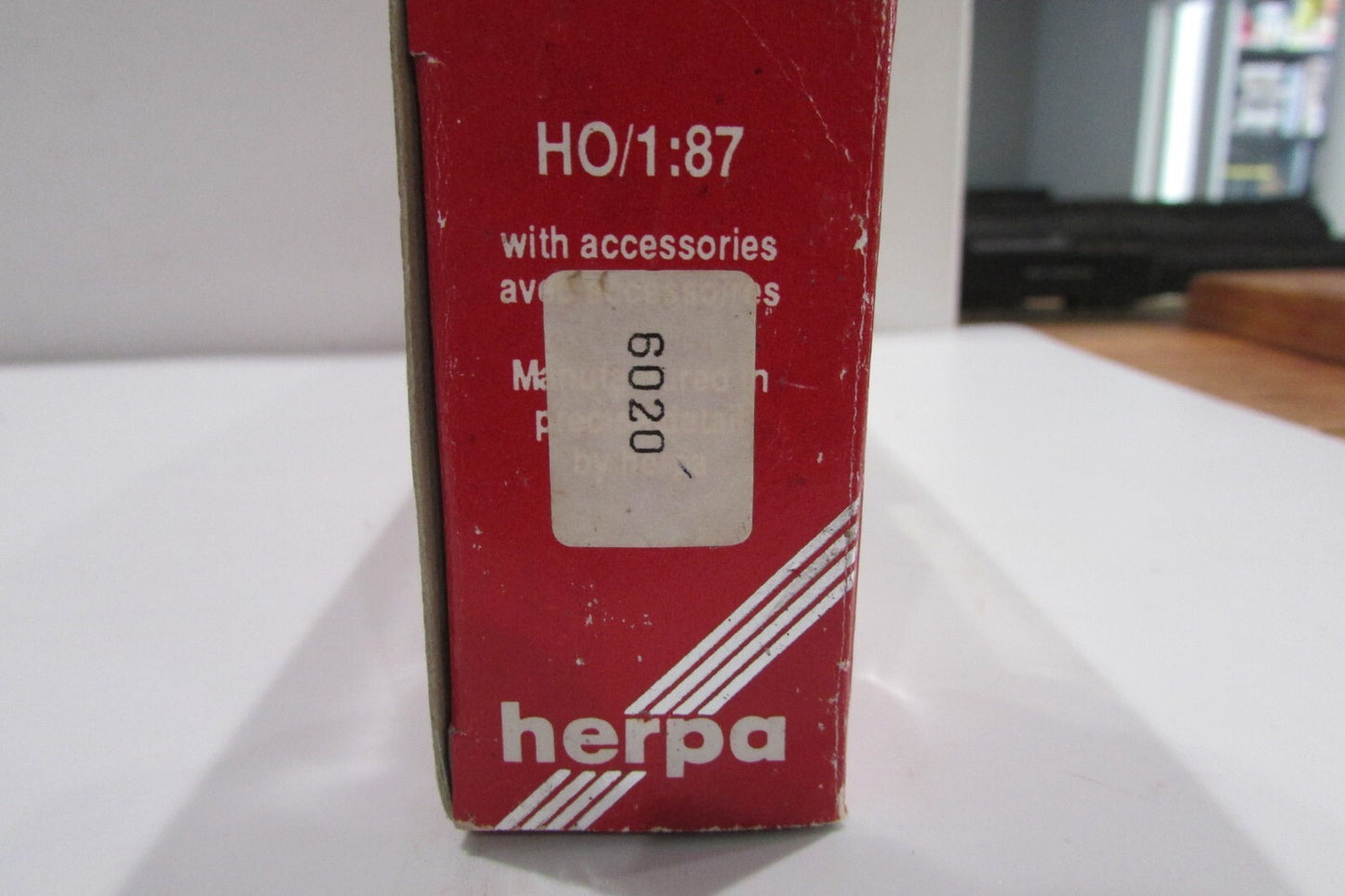 HO Scale Herpa 6020 HO Cottrell Transport Freight Truck With Trailer