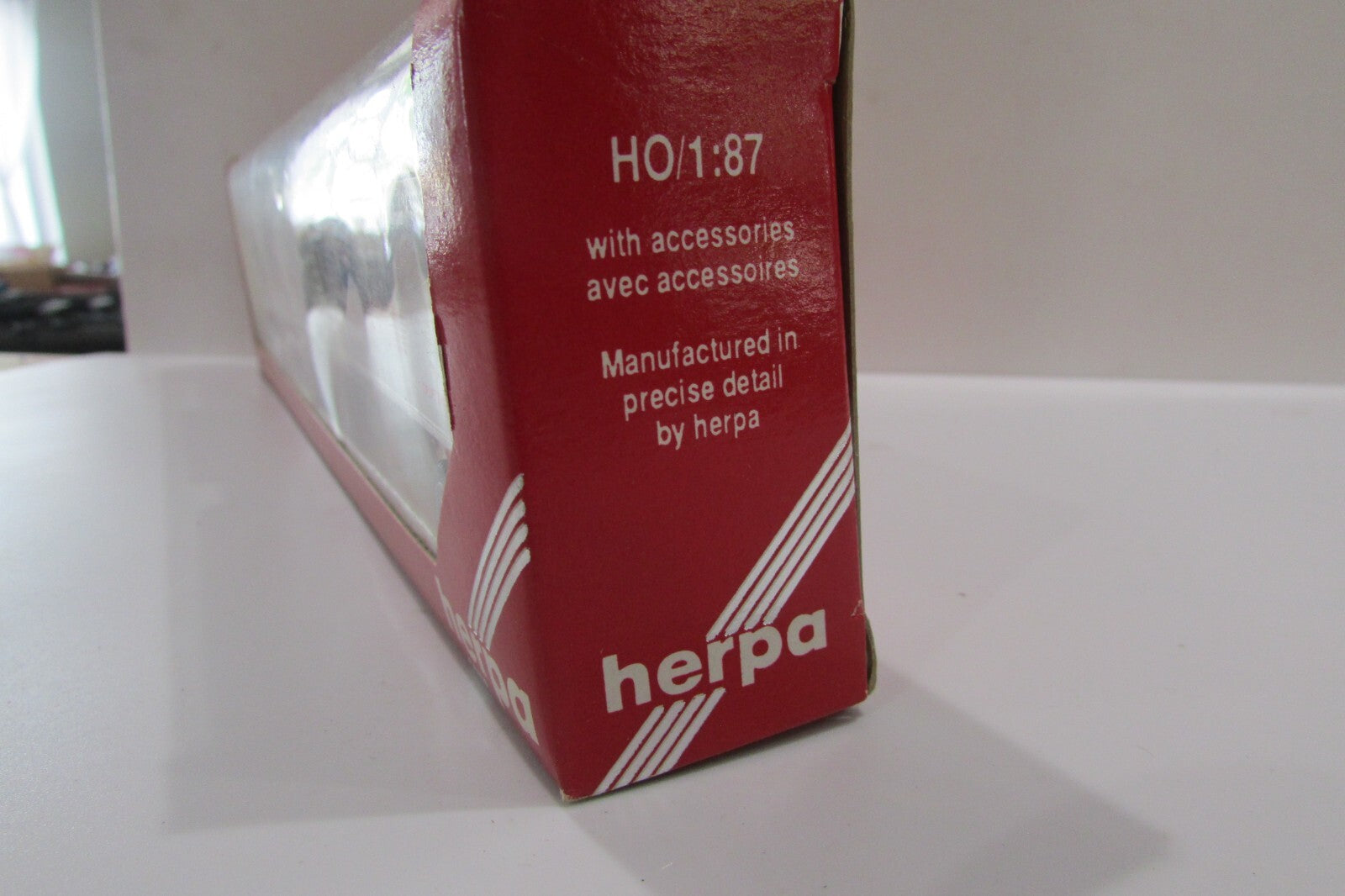 HO Scale Herpa 6035 Tractor + (2) Trailer Burlington Norther America