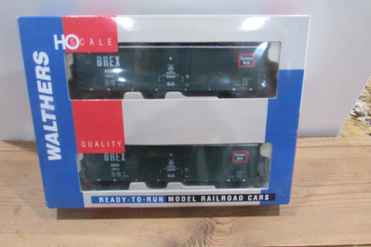 HO Scale Walthers 932-23455 North American50' Smoothside Box Car 2Pack Lot#4066