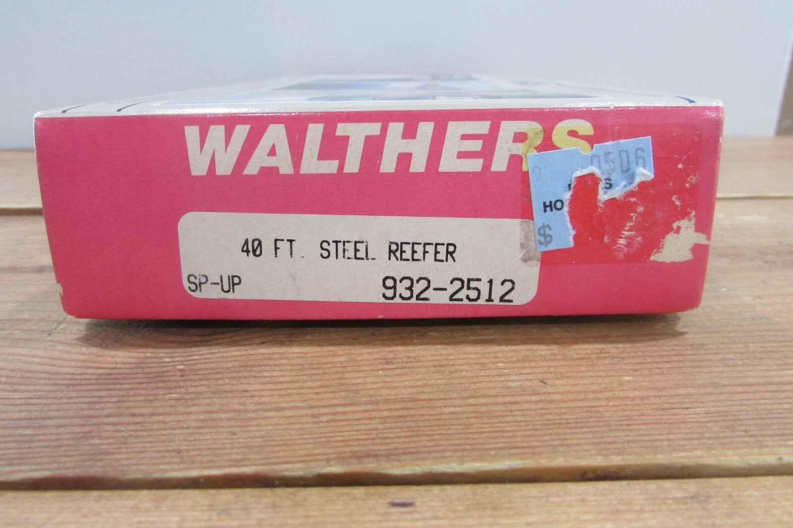 HO Scale Walthers 932-2512 40' Steel Reefer SP-UP Kit Car
