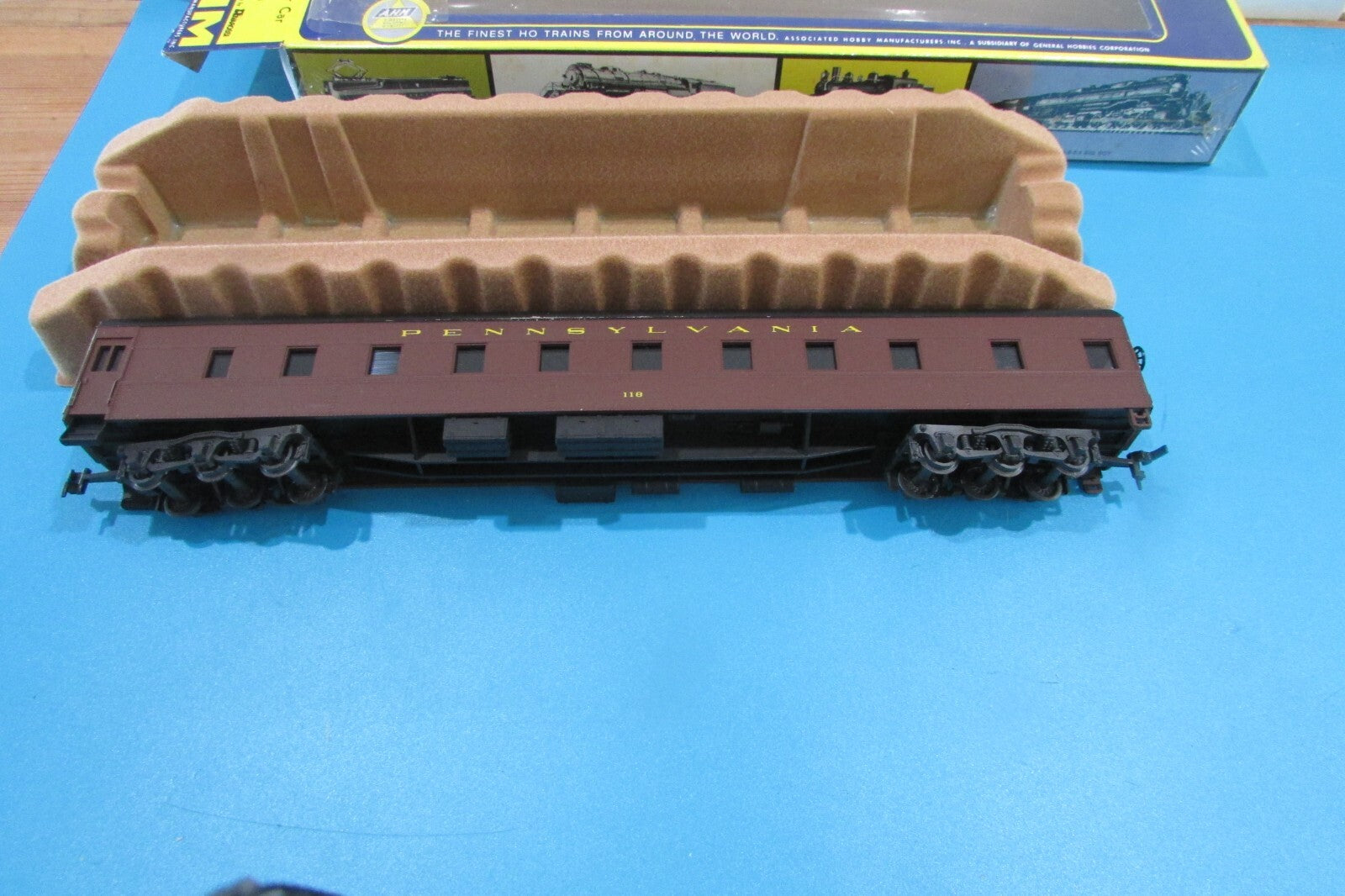 HO Scale AHM 6207-22 Pennsylvania 1920 Duplex Sleeper Passenger Car