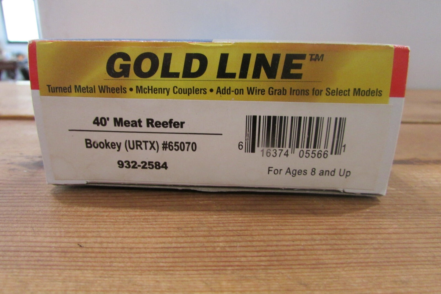 HO Scale Walthers 932-2584 40' Meat Reefer Bookey (URTX) #65070 Wal4897