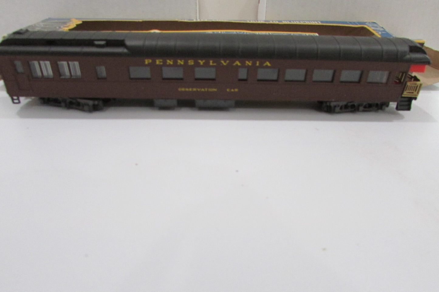 HO Scale AHM/Rivarossi Pennsylvania Observation Passenger Cars Lot#2856