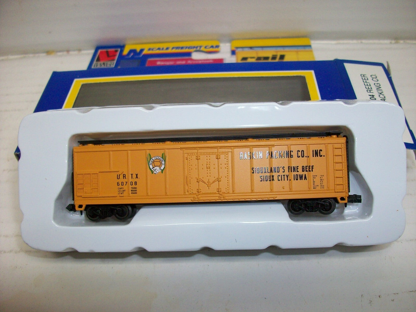 N Scale Life-Like (4) Assorted Freight Cars Lot#2451