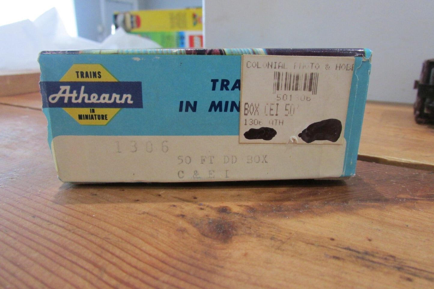 HO Scale Athearn 50' Double Door Box Car  Chicago & Eastern Illinois Lot#3802
