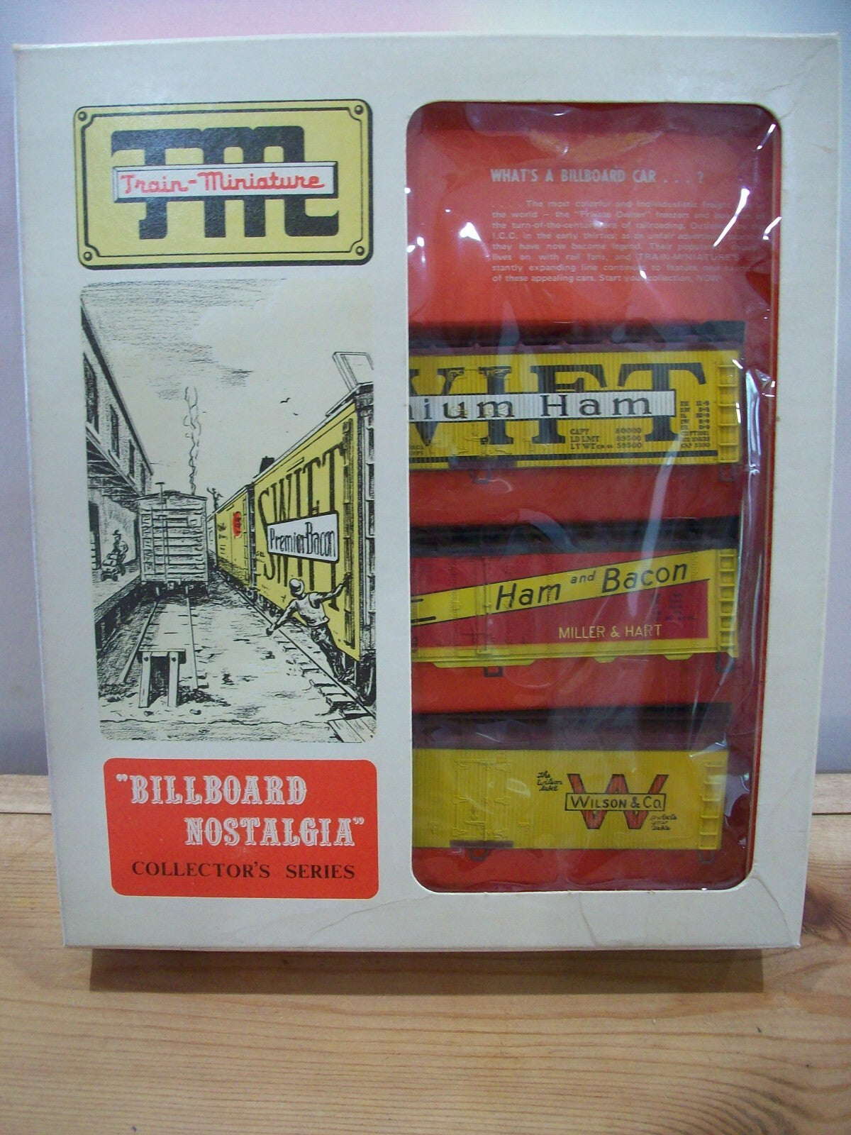 Ho Scale Train-Miniature #8701 Packing Companies Cars Lot#3968