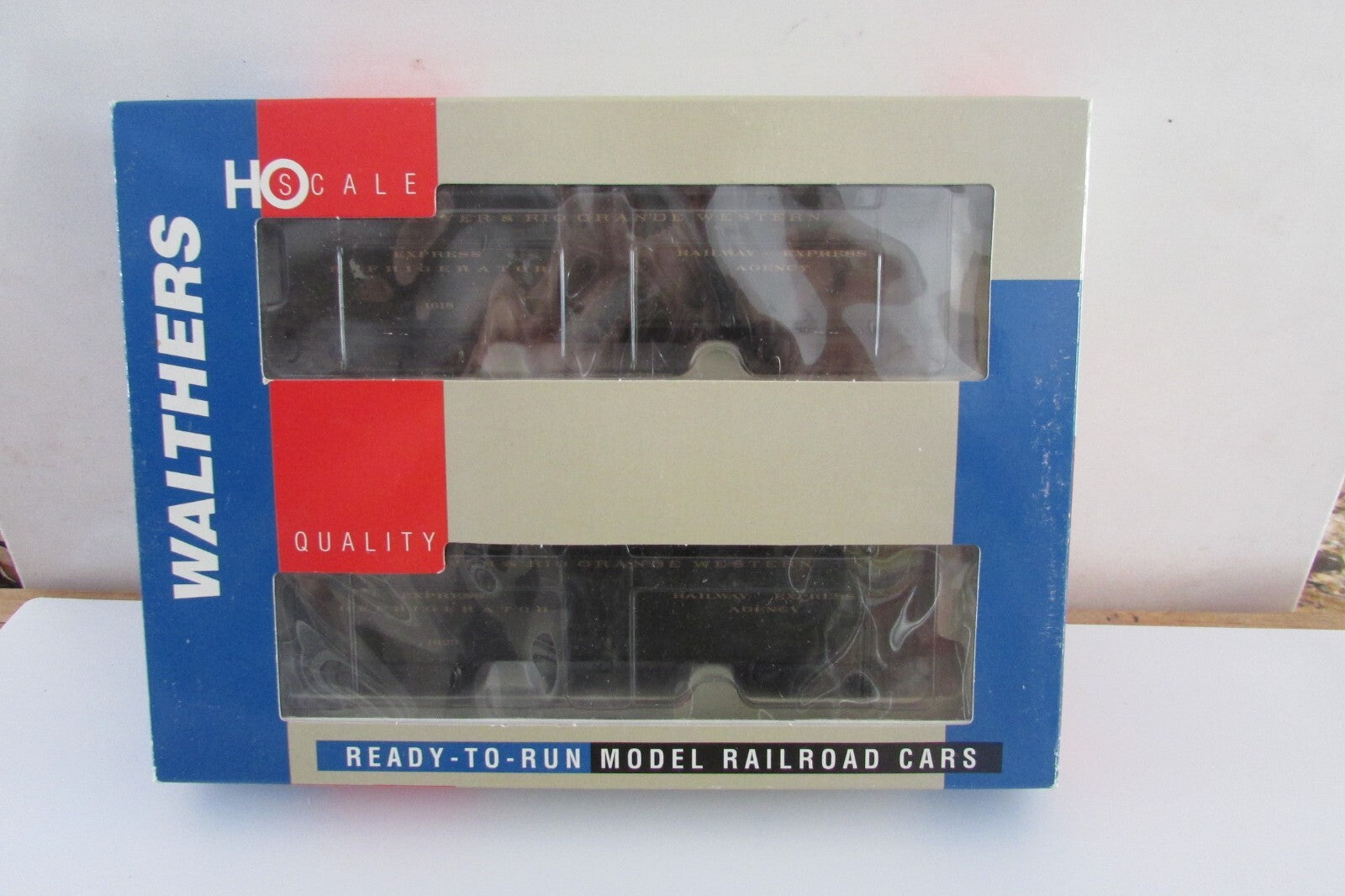 HO Scale Walthers 932-25479 Denver & Rio Grande Wood Reefer 2-Pack  Lo#2788