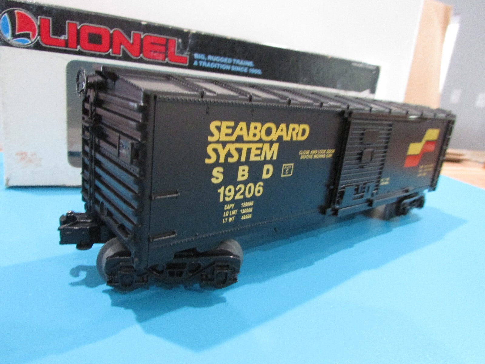 O Scale Lionel 6-19206 Seaboard System Box Car Lot#0756
