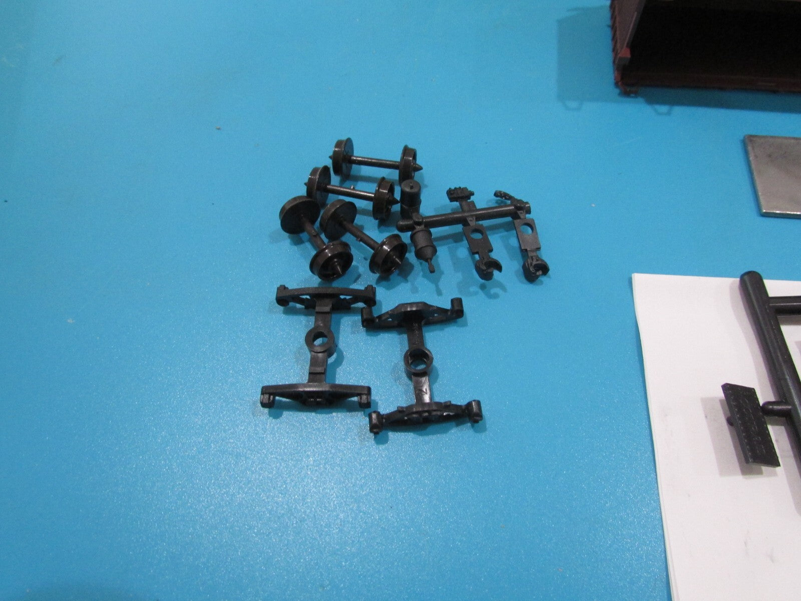 Ho Scale Accurail 4218 (3cars) 40' O.B Box Steel Ends Georgia RR Lot#1375