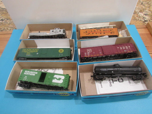 HO Scale Athearn (6) Assorted Freight Cars RTR Lot#2361