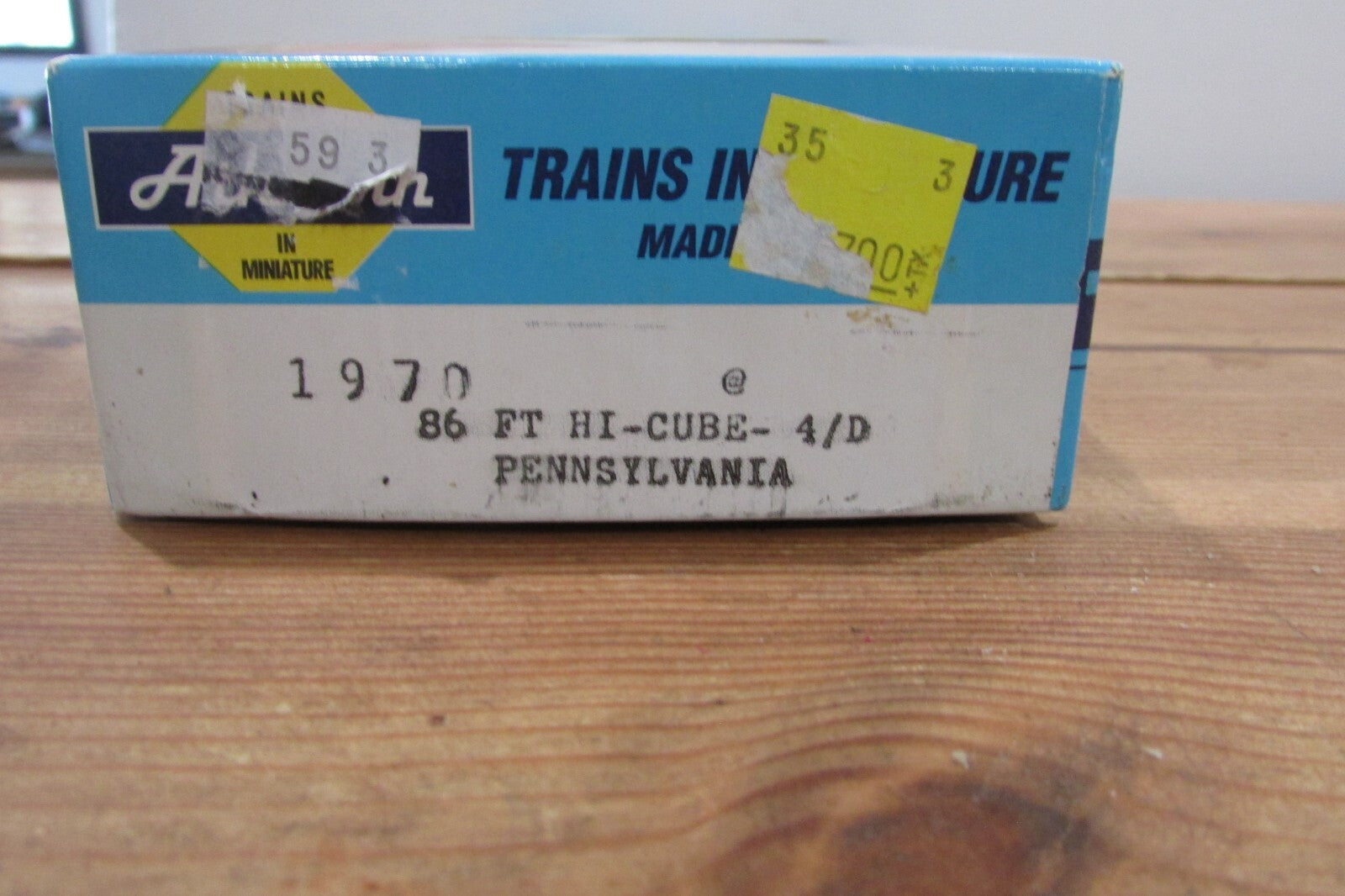 HO Scale Athearn 1970 86ft  Hi Cube Box Car "Pennsylvania" Lot#3885