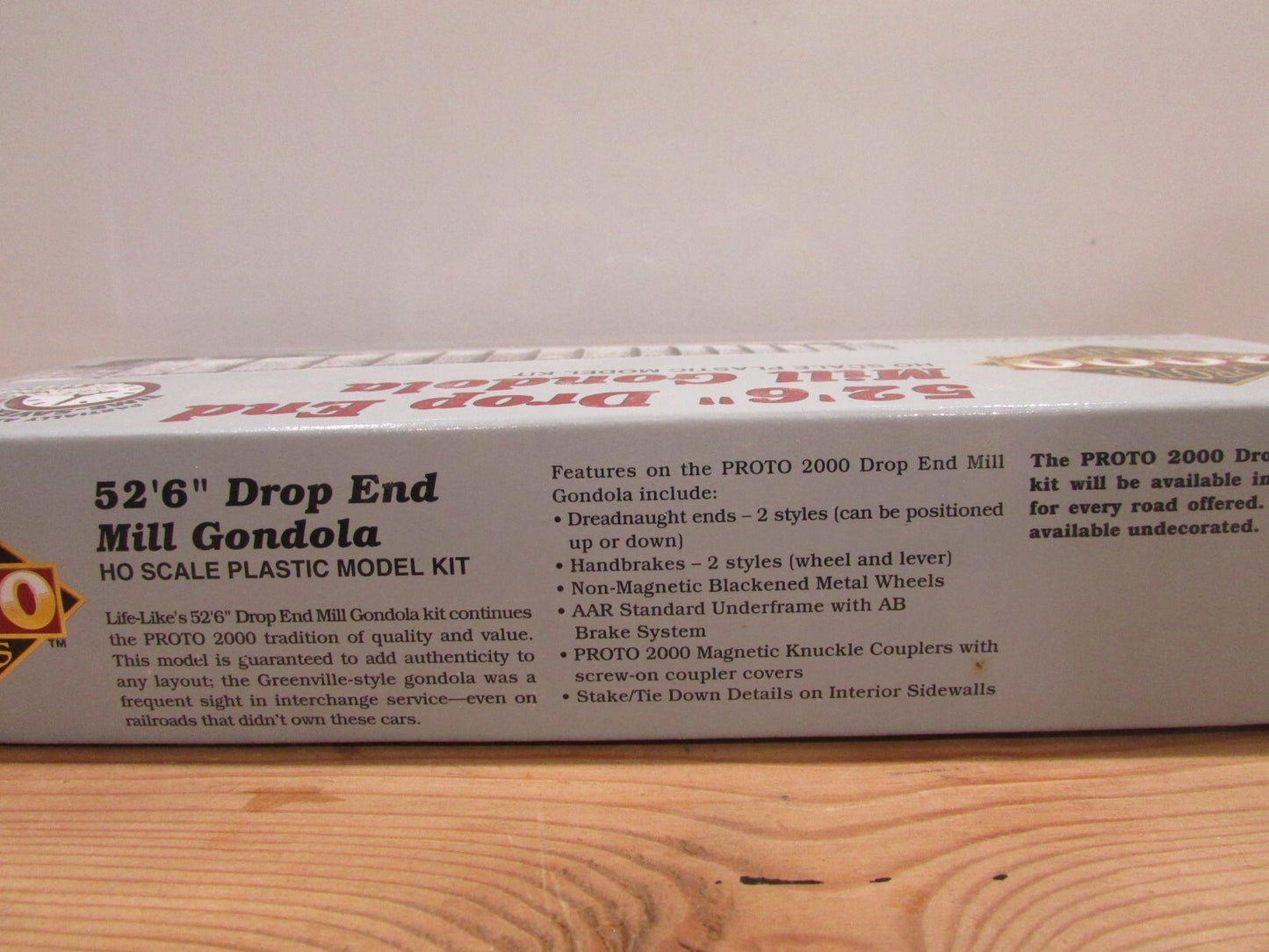 Ho Scale Proto 2000 #23644 52'6" Drop End Mill Gondola Kit "S.BUFFALO" Lot#1126