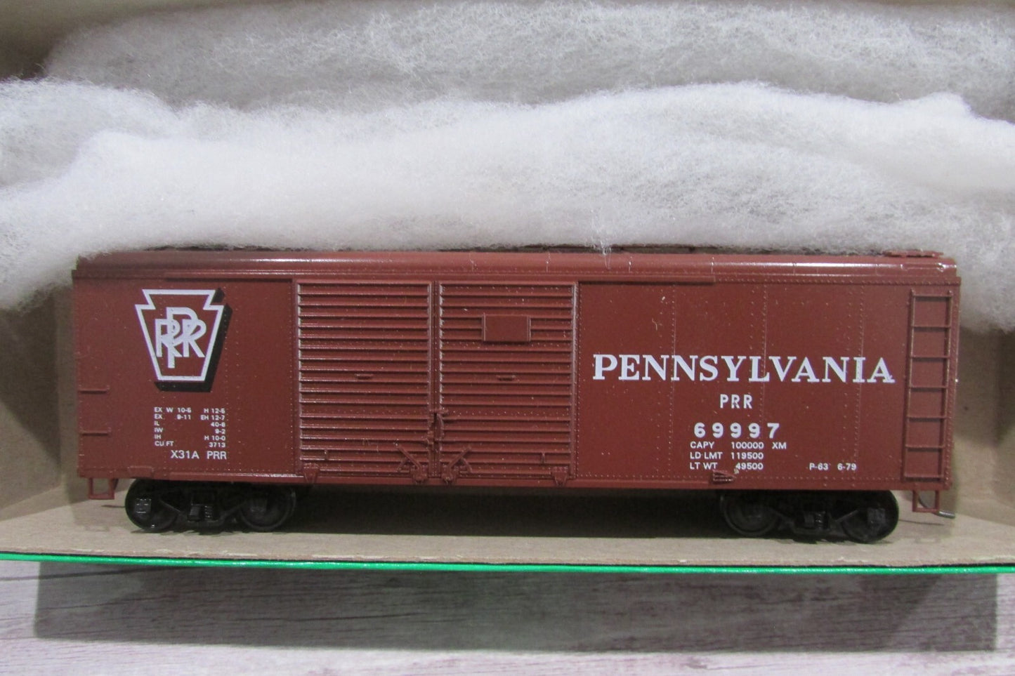 Ho Scale Bowser Assorted (3) X-31A 40' Single Door Pennsylvania Lot#2015