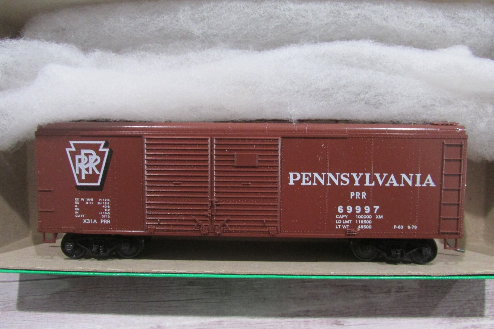 Ho Scale Bowser Assorted (3) X-31A 40' Single Door Pennsylvania Lot#2015