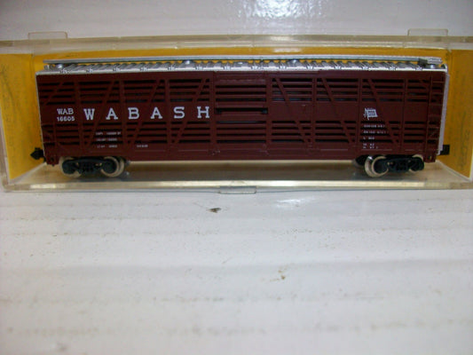  N Scale Atlas 50' Stock Car "Wabash"