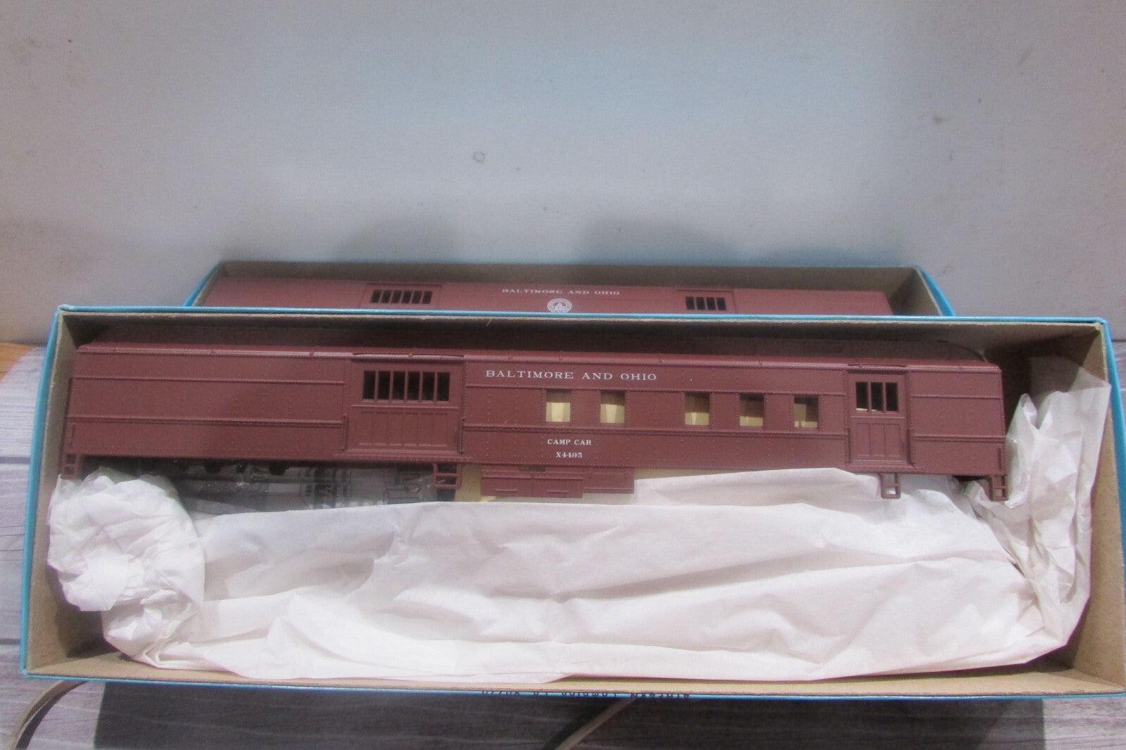 HO Scale Athearn 1141 Baggage & 1151 RPO Work Train B&O  Cars Kit Lot#4061