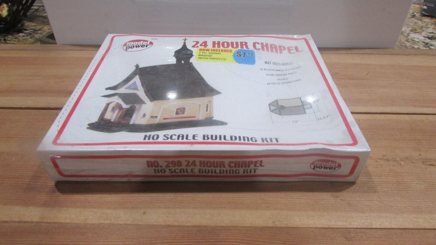 Ho Scale Model Power 298 24 Hour Chapel Kit Lot#0294