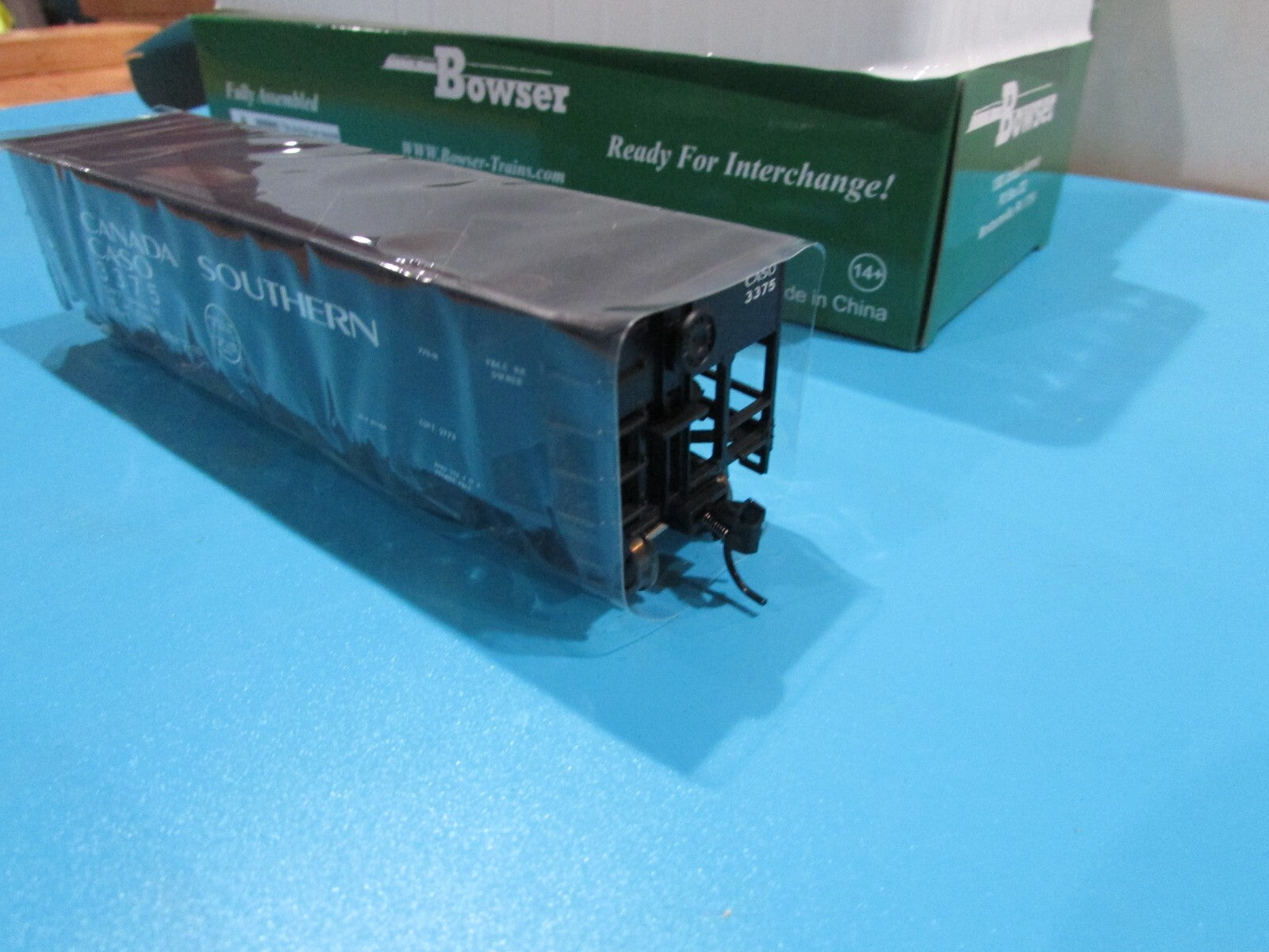 Ho Scale Bowser (3) 70 Ton Offset Hopper "Caso" Canada Southern Lot#1791