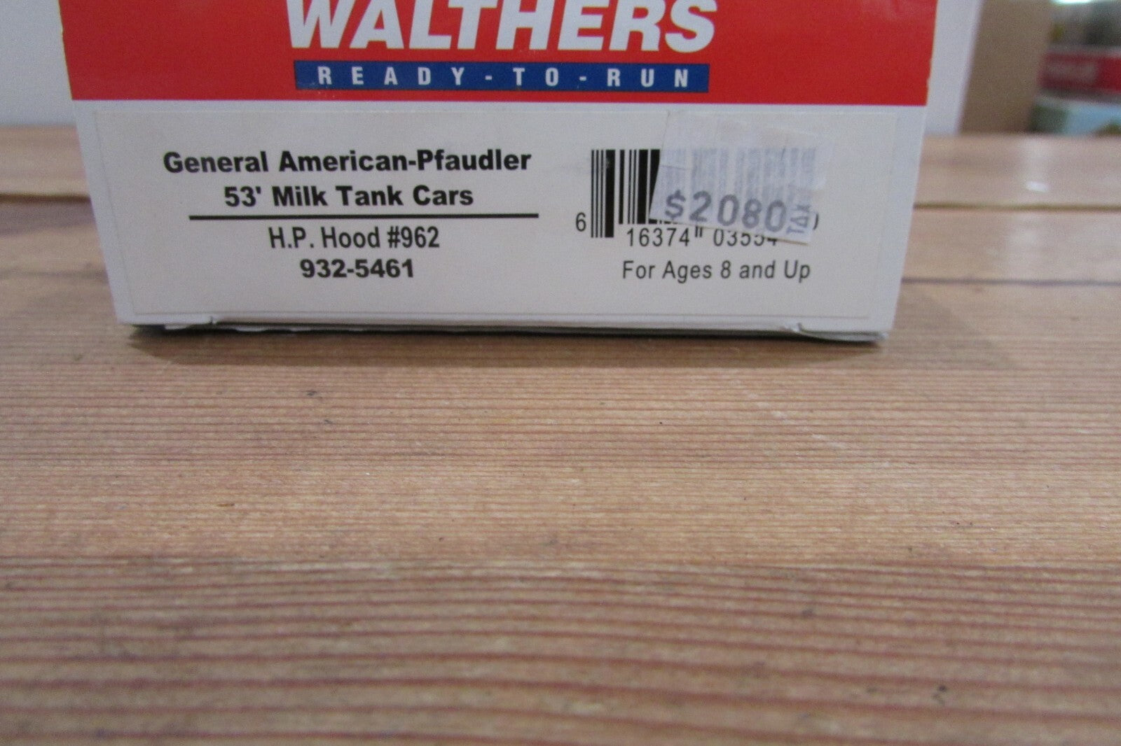 HO Scale Walthers 932-5461 General American Pfaudler 53' Milk Tank Car WAL4586