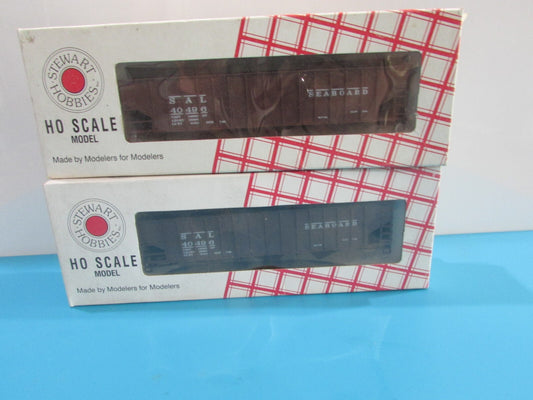 HO Scale Stewart Hobbies (2) 70Ton 3Bay Hooper Cars SAL  Lot#0891
