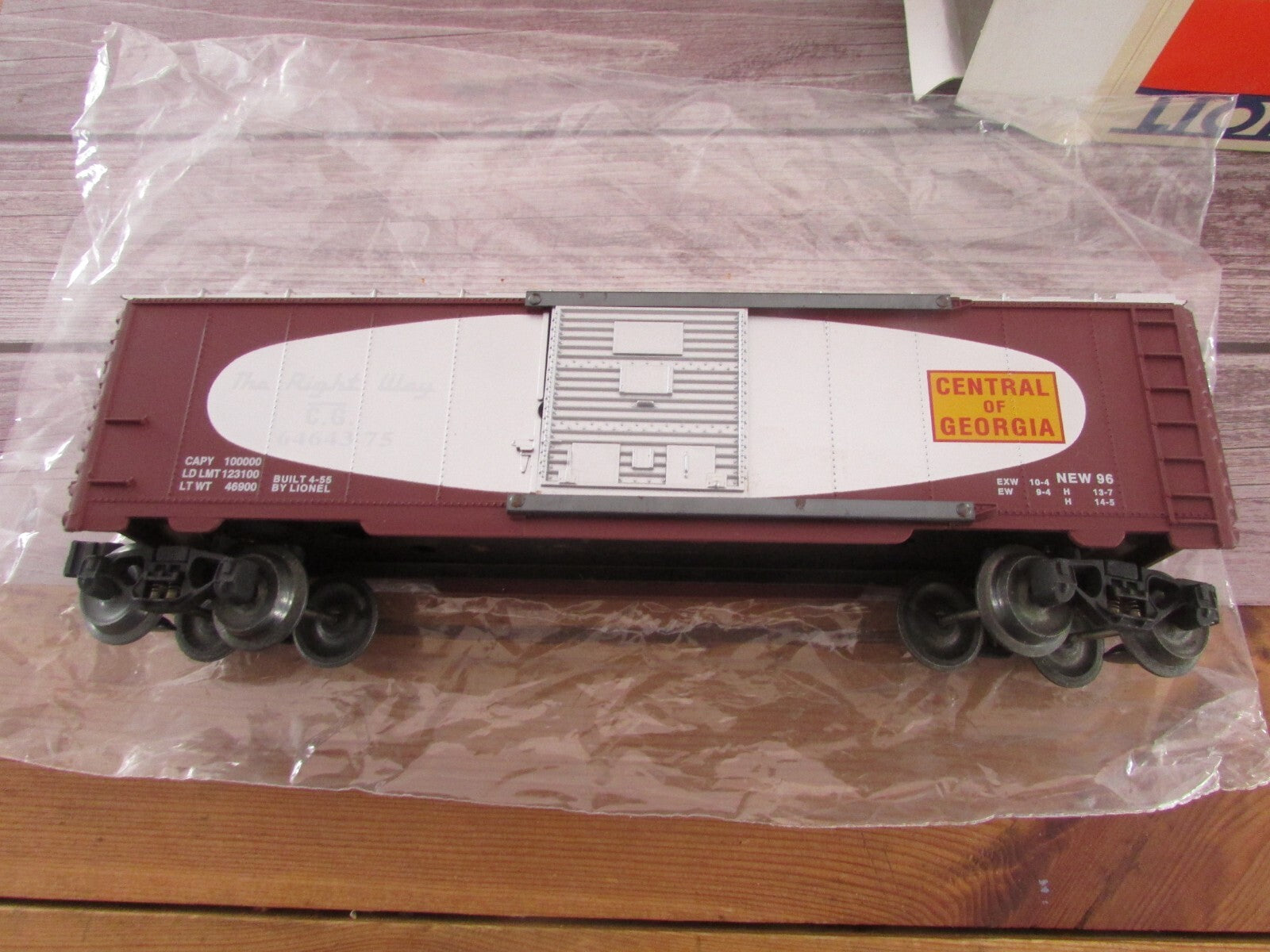 O Gauge Lionel 6-19276 6464 BoxCar Serie V Lot#3101