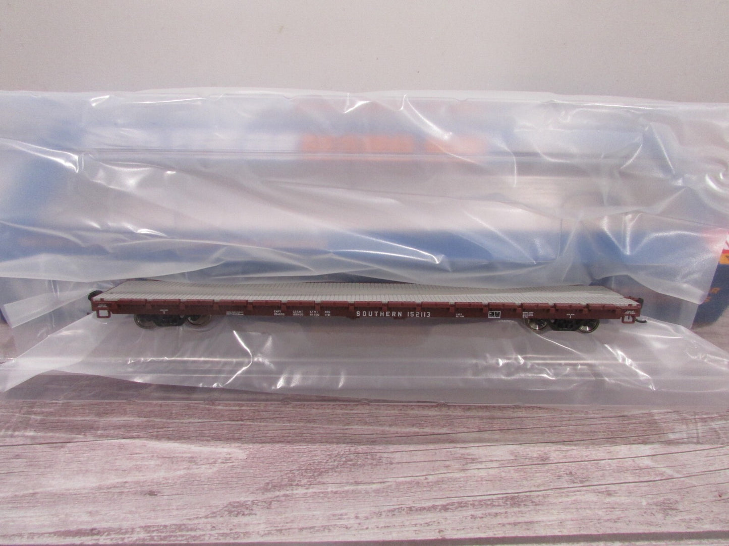 HO Scale Walthers 910-5376 60'P-S Flatcar Southern Lot#3105