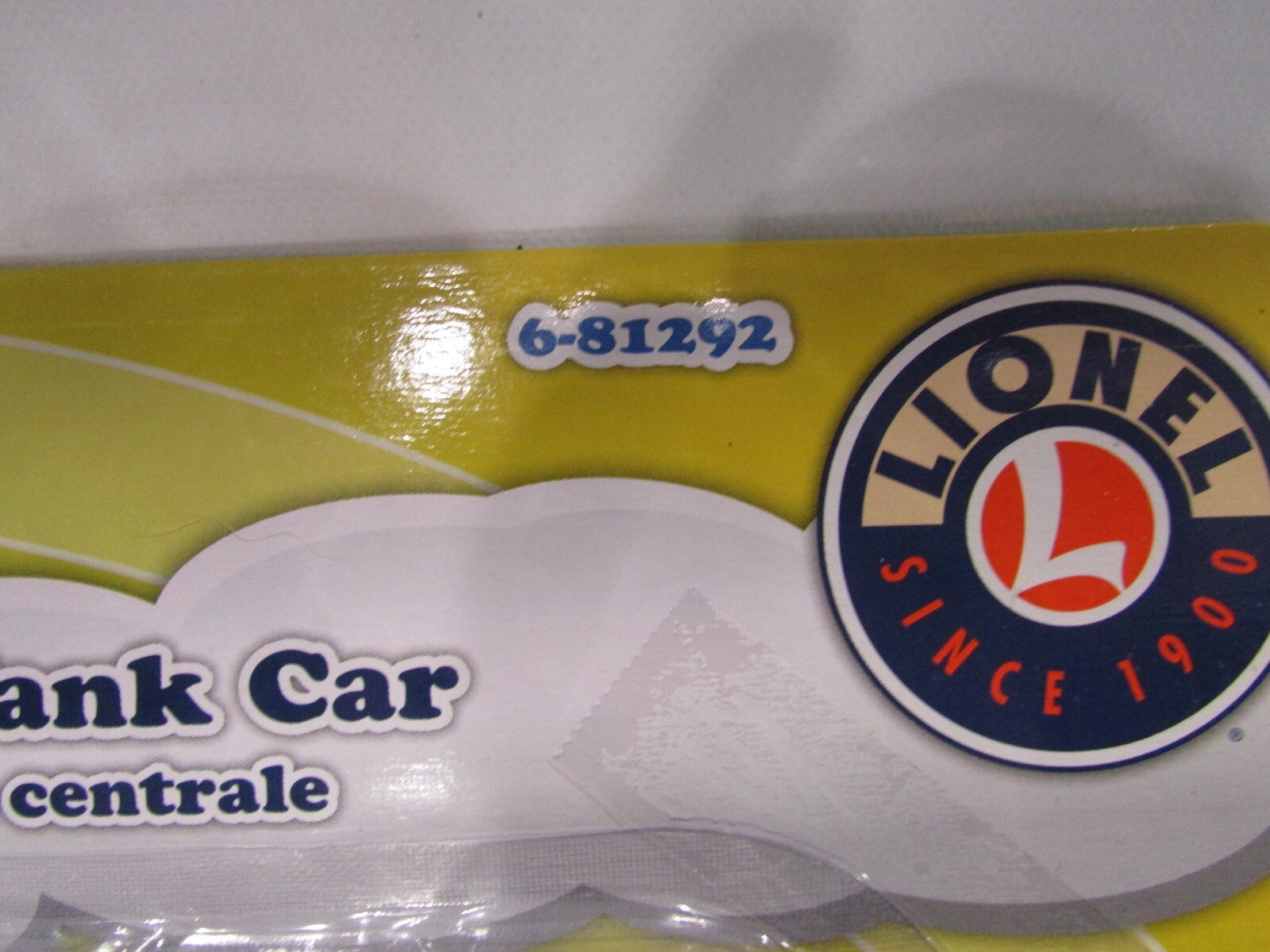O SCALE Lionel 6-81292 Valley Central Single-Dome Tank Car #45003 Lot#0772
