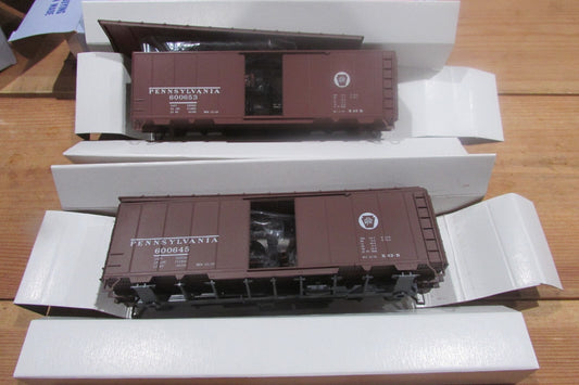HO Scale US Front Range Product (2)Pennsylvania Box Cars Lot#0590