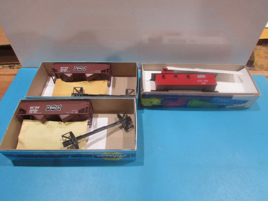 HO Scale Athearn & Roadhouse Assorted Cars FRISCO Lot#1538