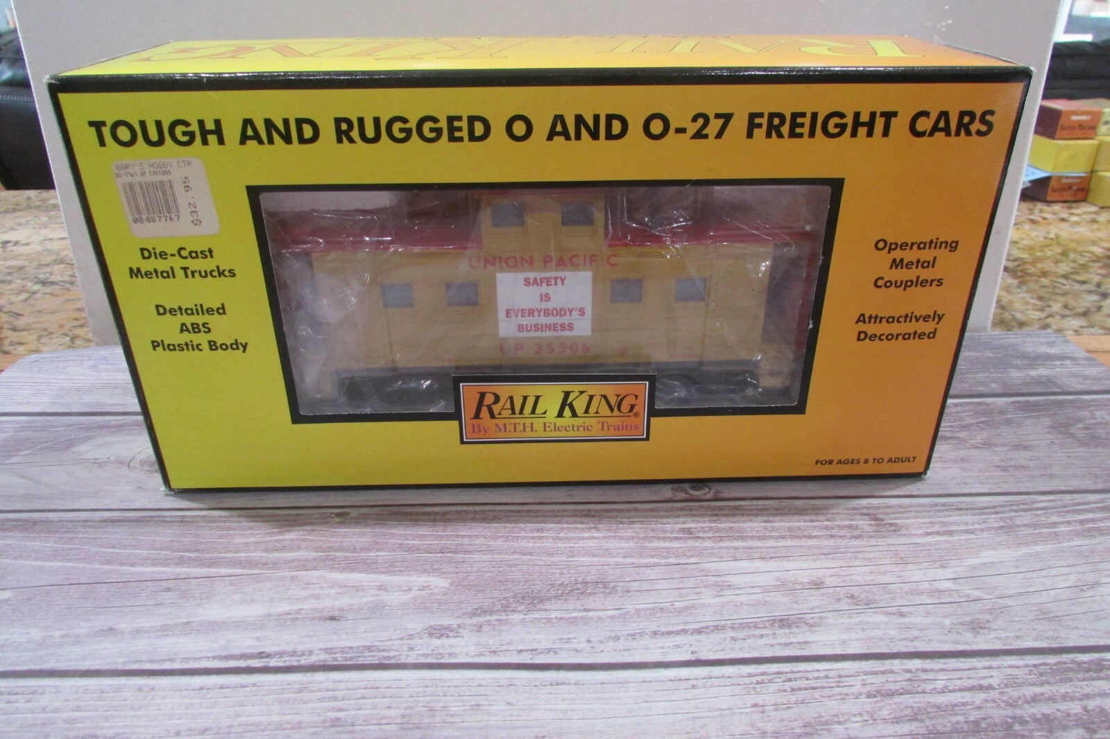 O Scale MTH 30-7767 Union Pacific Steel  Caboose Lot#2994