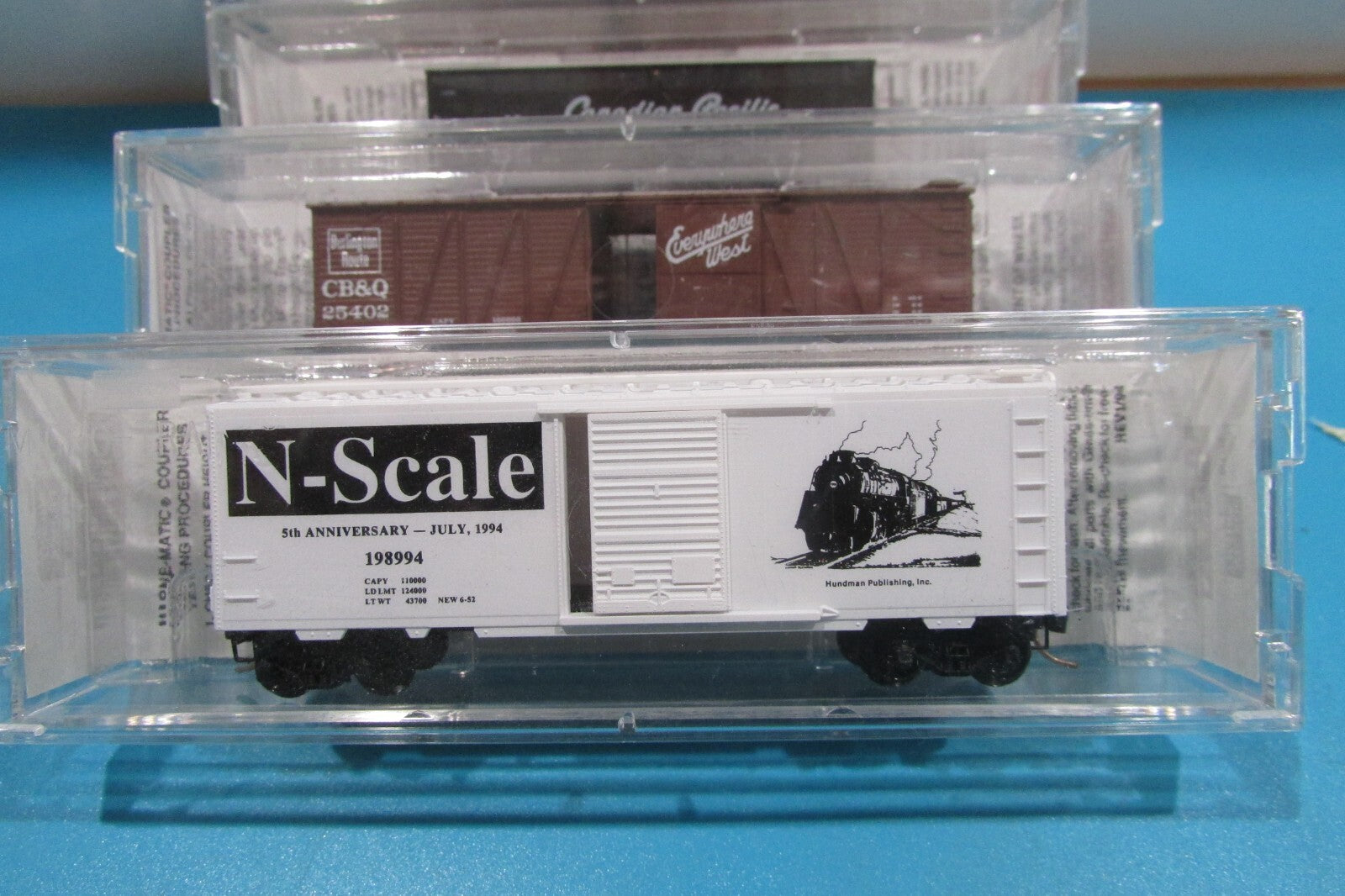 N Scale(4) Micro Trains Line Assorted Freight Cars Lot#2497
