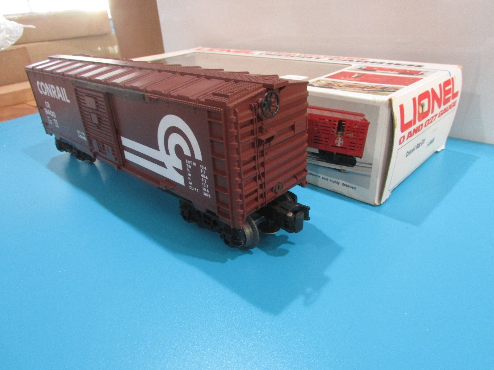 O SCALE Lionel 6-9400 Conrail Box Car  Lot#0782