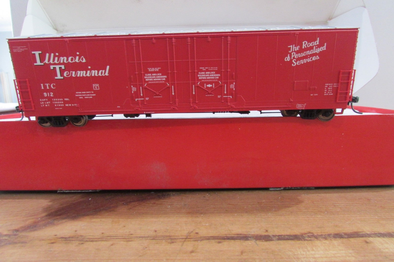 HO Scale Atlas 1772-2 Evans Double Plug Door Box Car  ATL4929