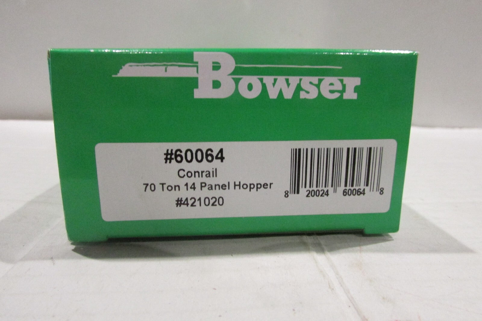 Ho Scale Bowser 60064 70'Ton 14Panel Hopper CONRAIL #421020