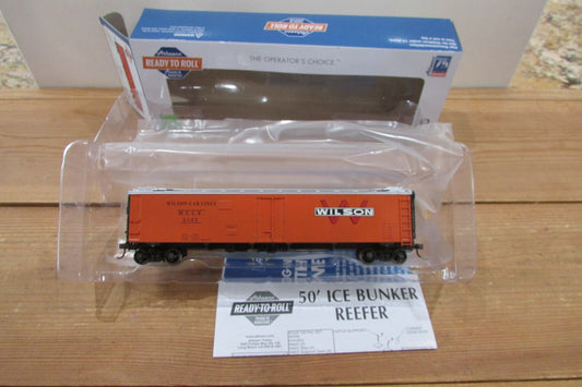 HO Scale Athearn 97937 50' Ice Bunker Reefer Wilson #5102 RTR ATH4607