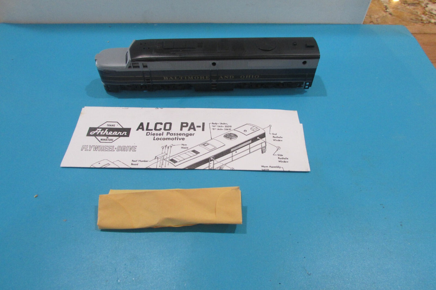 Ho Scale Athearn Alco PA-1 Locomotive Powered Baltimore & Ohio Lot#2701
