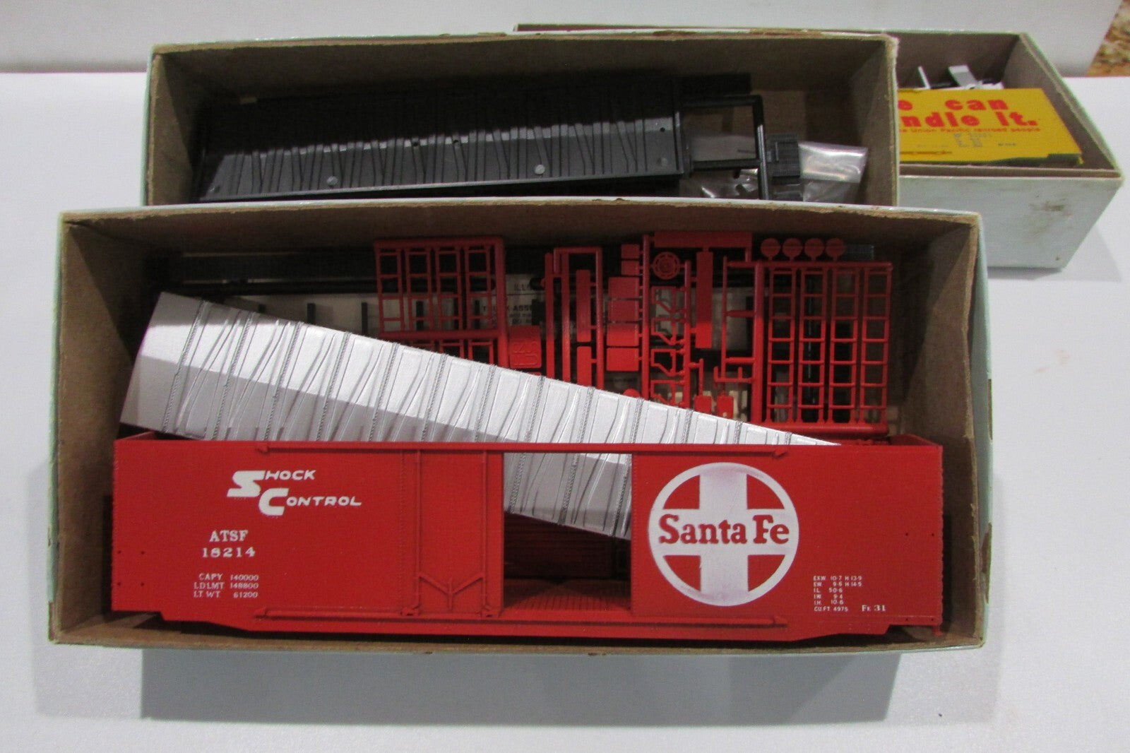 HO Scale Front Range (3) Assorted Freight Cars Kits Lot#2919