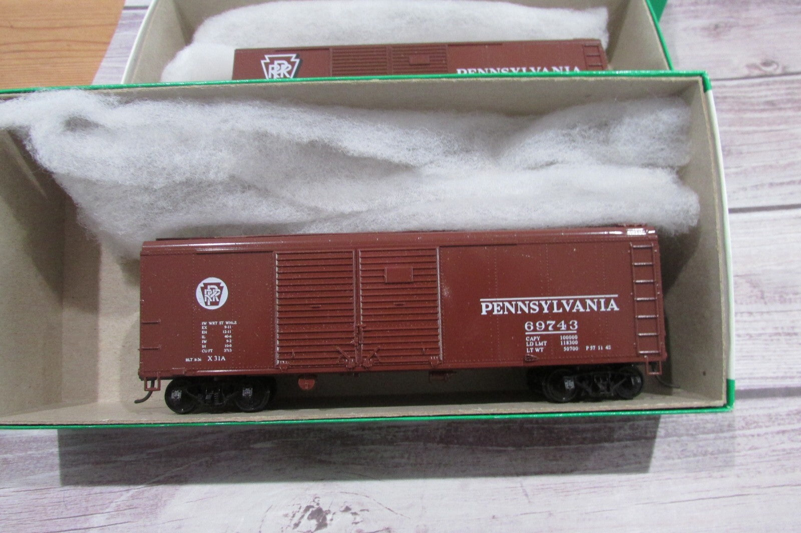 Ho Scale Bowser Assorted (3) X-31A 40' Single Door Pennsylvania Lot#2015