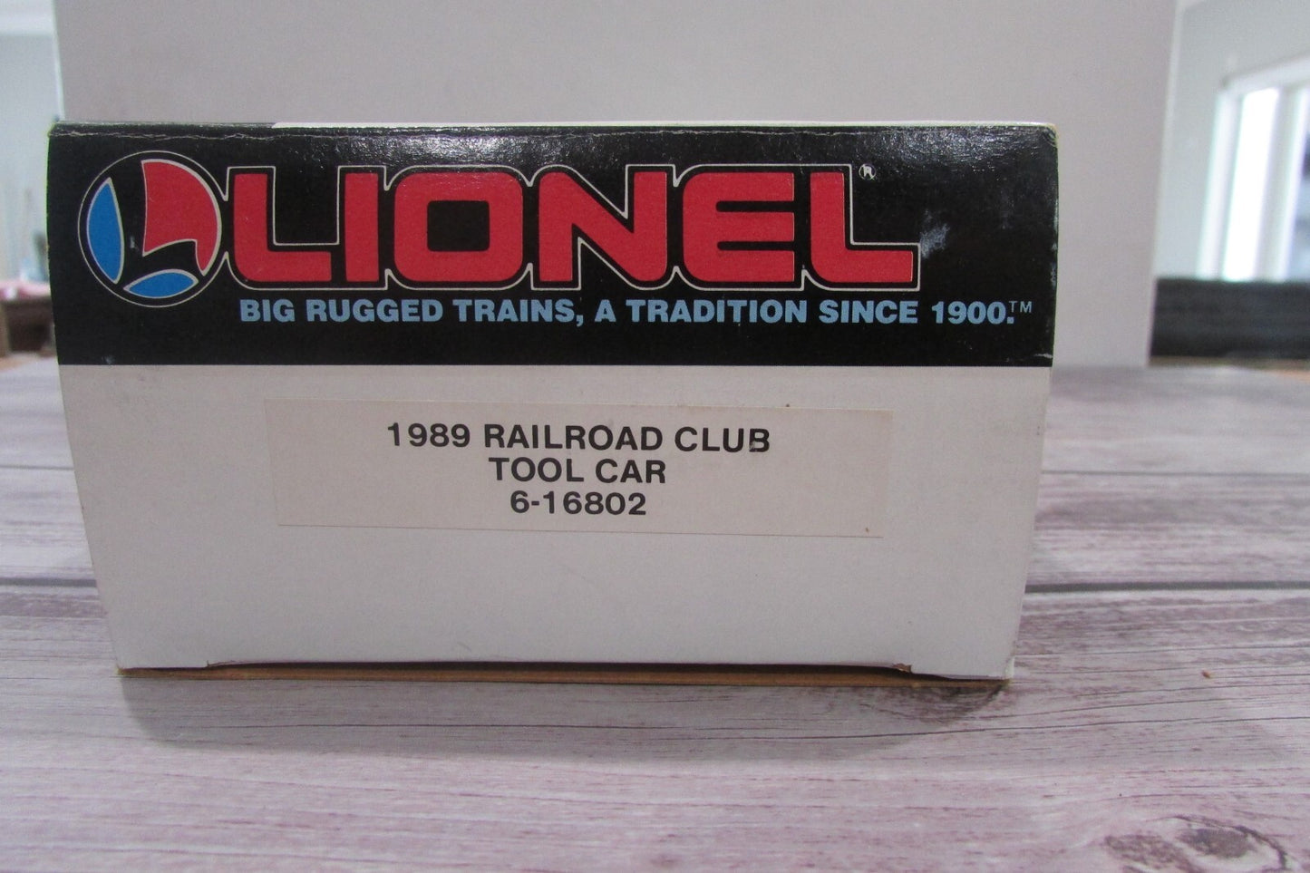 O Gauge  Lionel 6-16802 1989 Railroad Club(Blue) Tool Car