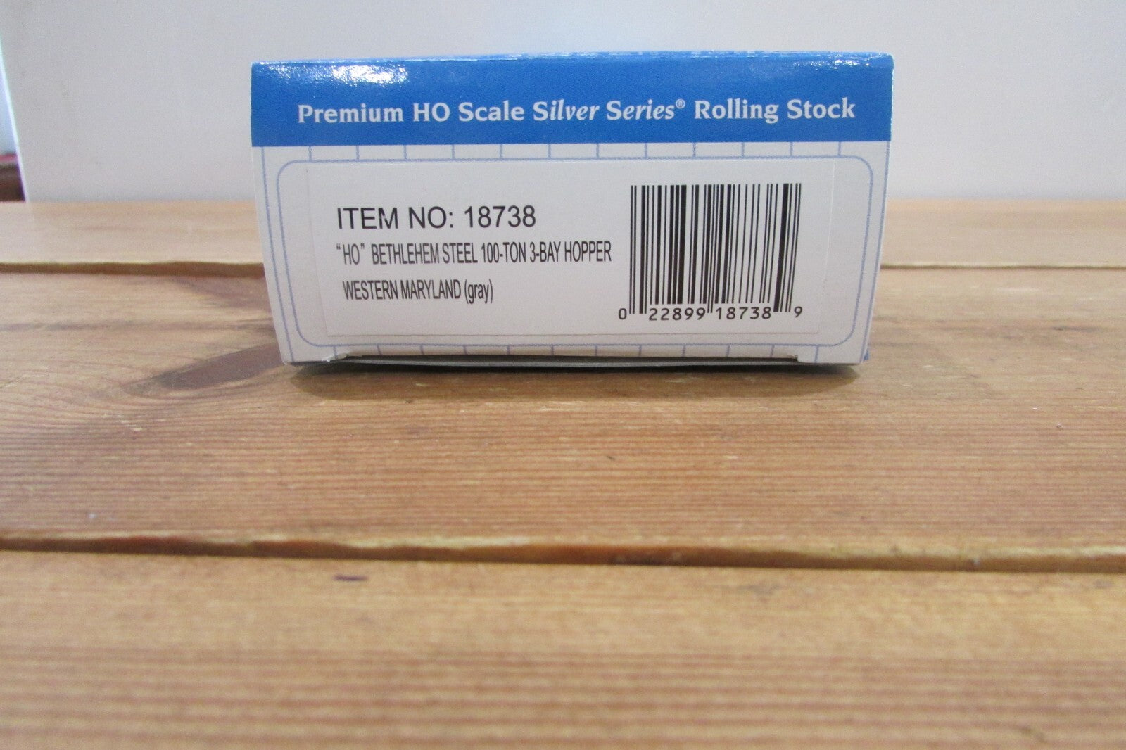 HO Scale Bachmann 18738 Berhlehem Steel 100 Ton 3Bay Hopper WM