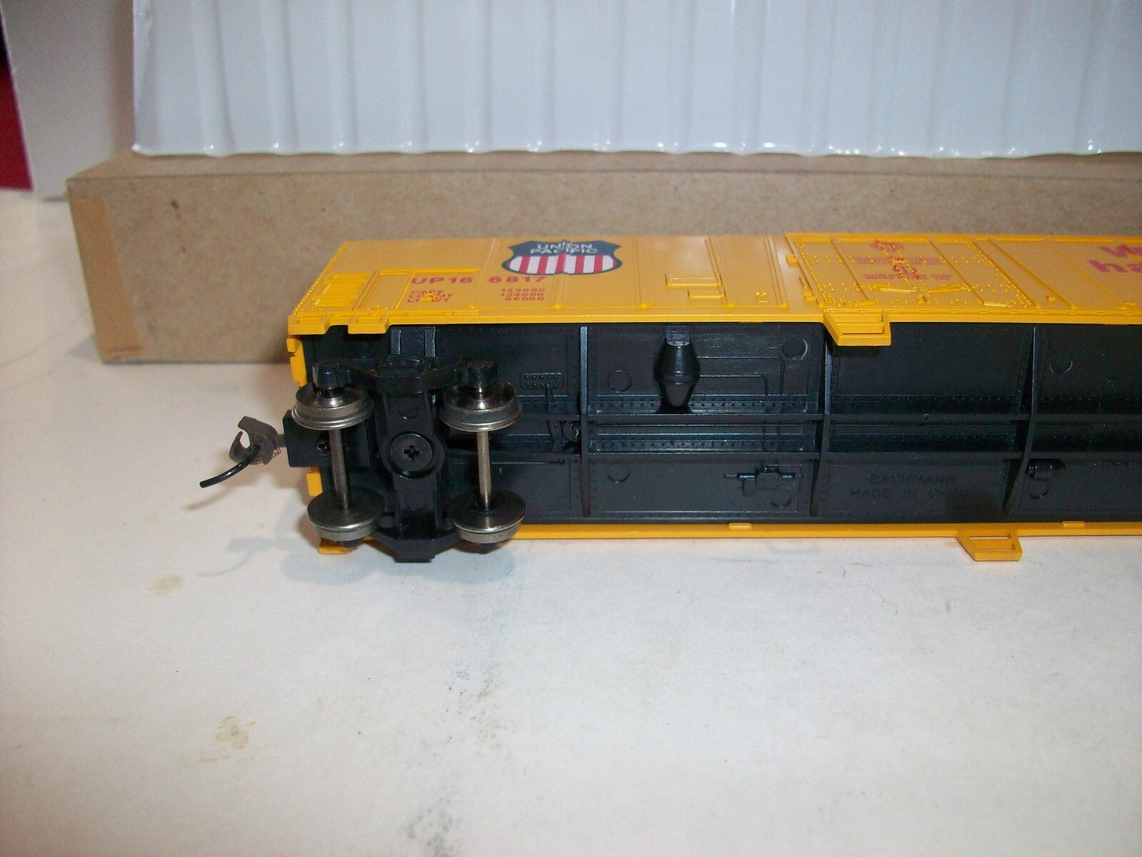 HO Scale Bachmann 17901 50' Steel Reefer Car "Union Pacific" Lot#0461