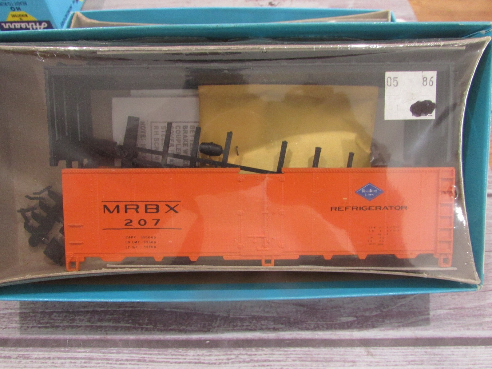 HO Scale Athearn Custom Painted Reading Lines MRBX Kits Lot#3187
