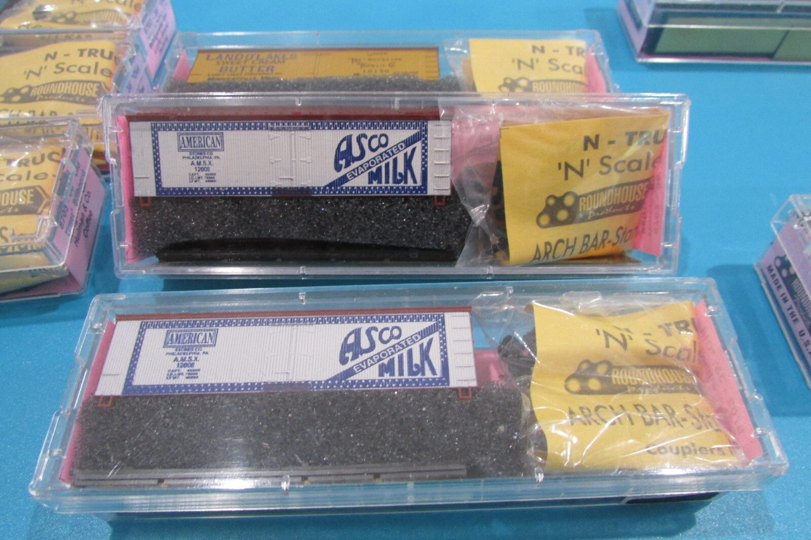 N Scale RoundHouse Assorted Reefer Car Kits (9) Lot#2593