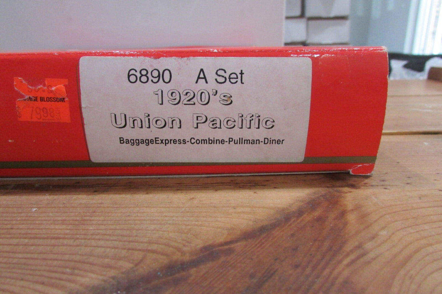HO Scale Rivarossi 6890 A Set (4-Pack) 1920's Union Pacific Lot#4194