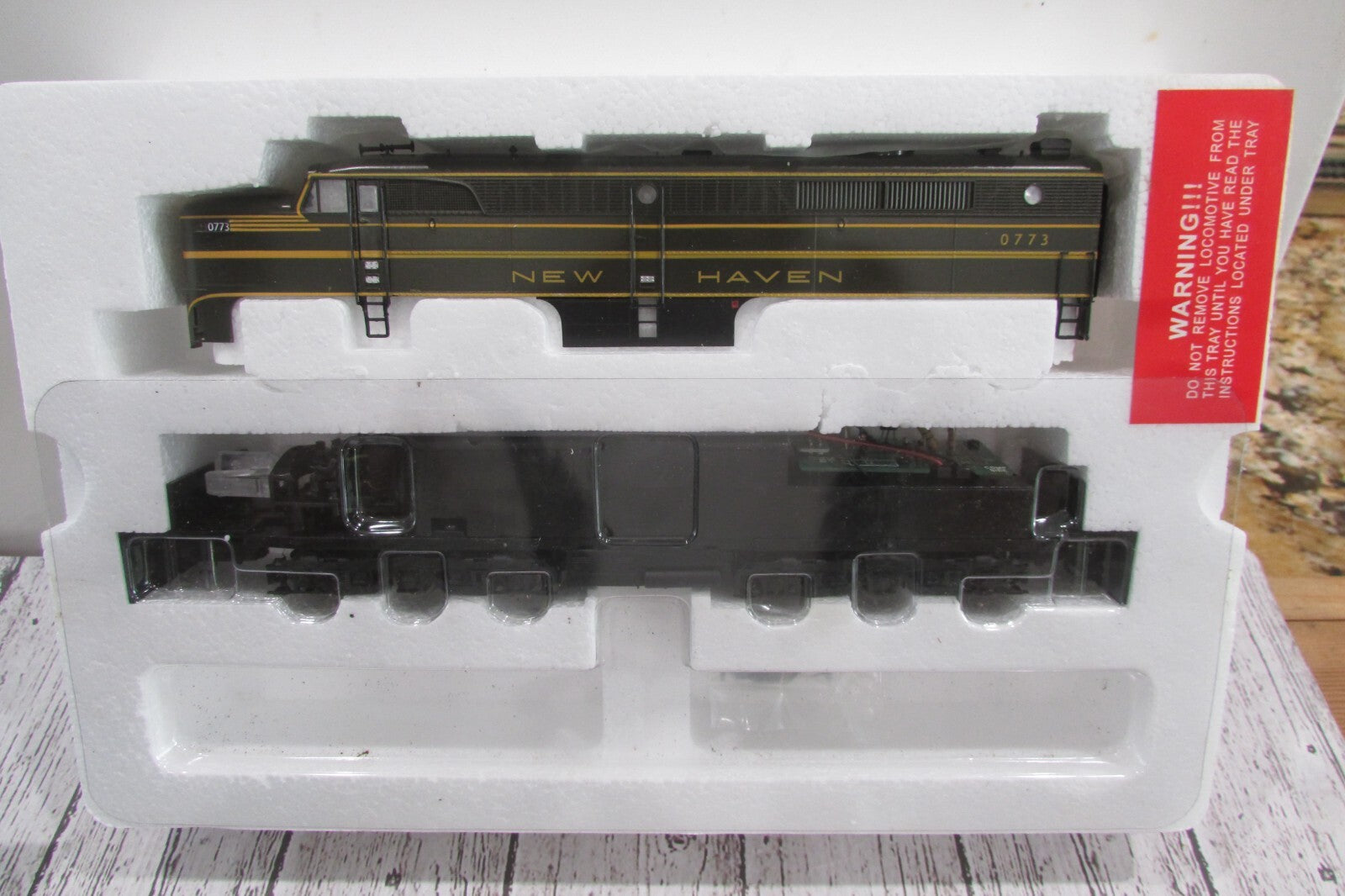 HO Scale Proto 2000 Item 21616 PA Locomotive New Haven #0773 Lot#3281