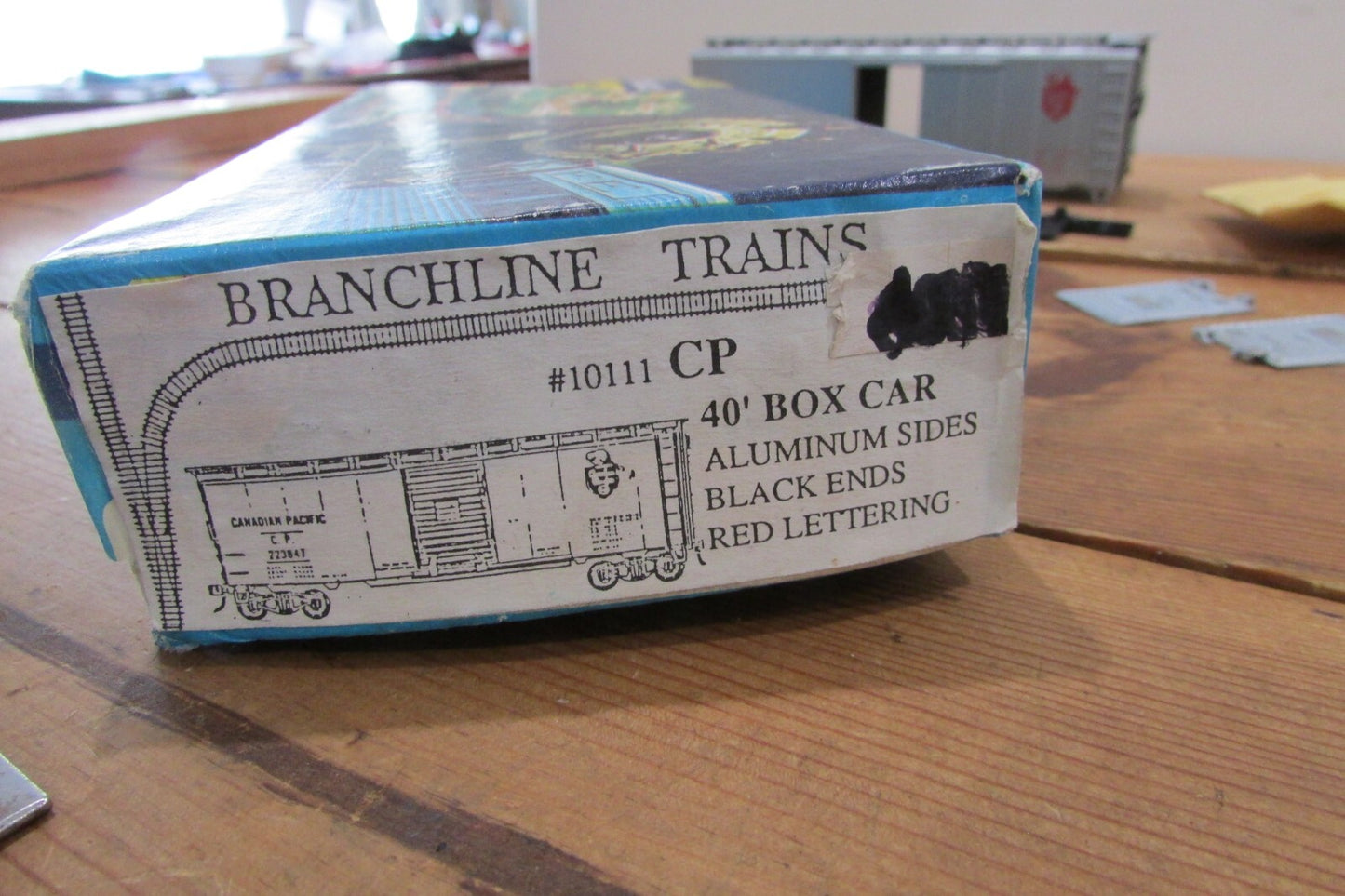 HO Scale Athearn/Branchline Canadian Pacific 40' Box Car Kit Lot#4644