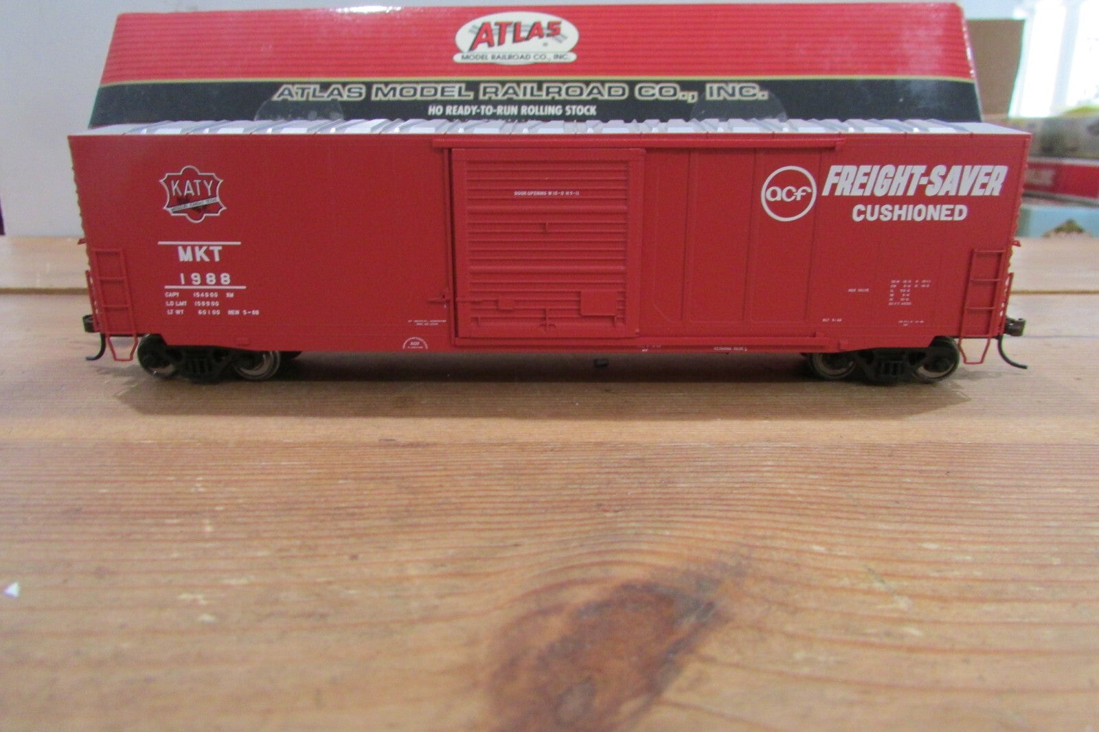 HO Scale Atlas 1334-2 50' Precision Design Box Car  A4593