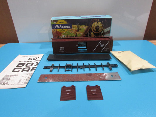 HO Scale Athearn/Bev-Bel 572 CNJ 50' Single Door BoxCar Kit Lot#0934