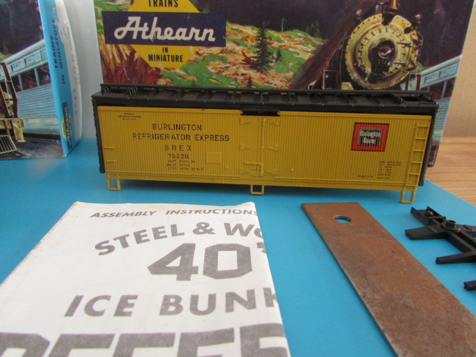 HO Scale Athearn (3) Assorted Freight Reefer Cars  Lot#0862
